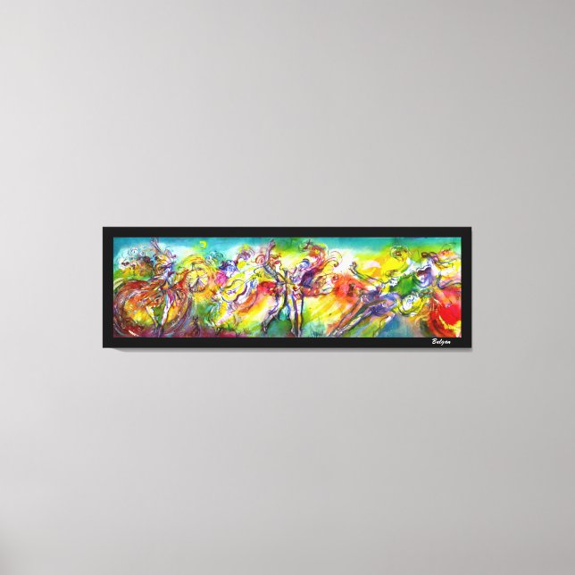 Impressão Em Tela ITALIANO CARNIVAL / Dança,Música,Teatro (Frente)