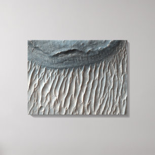 Impressão Em Tela Ius Chasma, uma grande garganta em Marte