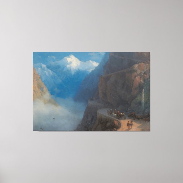 Impressão Em Tela Ivan Konstantinovich Aivazovsky - De Mleta  (Frente)