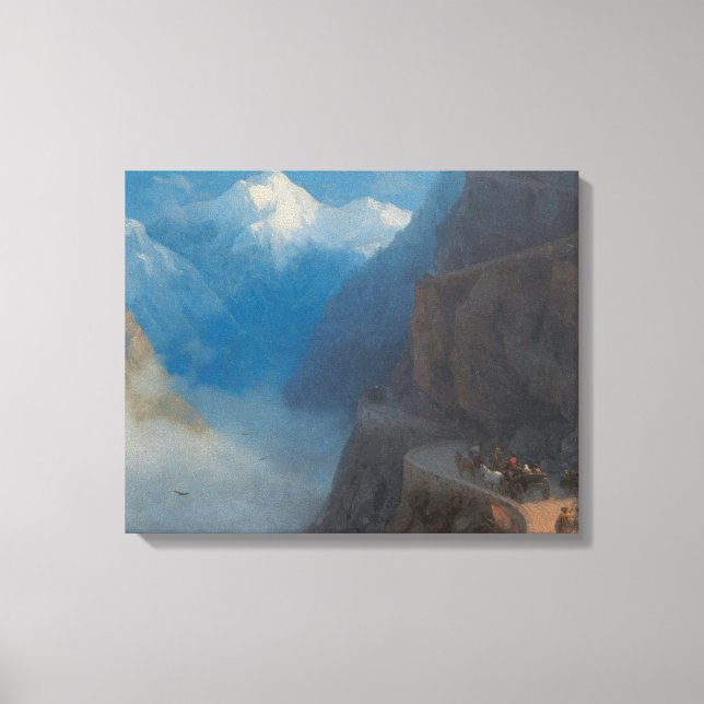 Impressão Em Tela Ivan Konstantinovich Aivazovsky - De Mleta  (Frente)