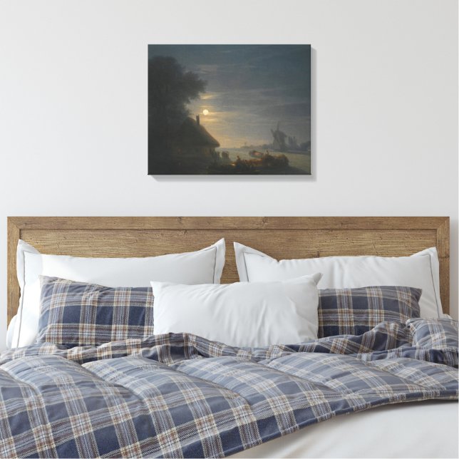 Impressão Em Tela Ivan Konstantinovich Aivazovsky - Dois Navios No M (Insitu(Quarto))