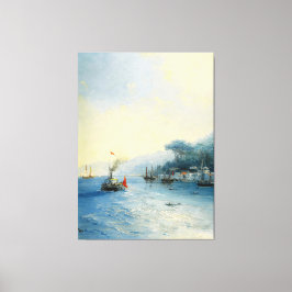 Impressão Em Tela Ivan Konstantinovich Aivazovsky - Embarcações no 