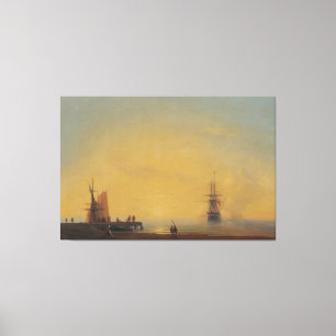 Impressão Em Tela Ivan Konstantinovich Aivazovsky - Nas estradas,