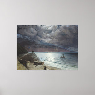 Impressão Em Tela Ivan Konstantinovich Aivazovsky - Noite em Gurzuf