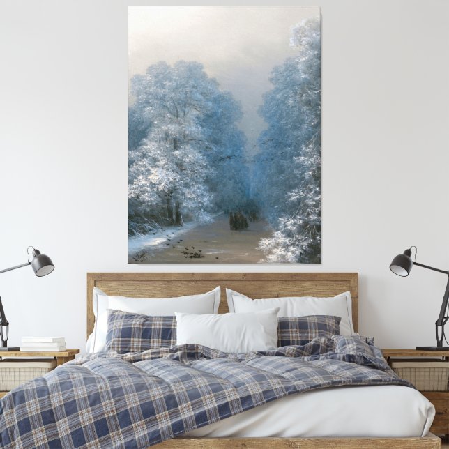 Impressão Em Tela Ivan Konstantinovich Aivazovsky - Paisagem de Inve (Insitu(Quarto))