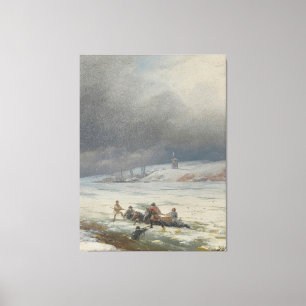 Impressão Em Tela Ivan Konstantinovich Aivazovsky - Transportando um