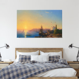 Impressão Em Tela Ivan Konstantinovich Aivazovsky - View Of Constant