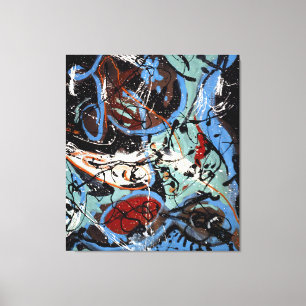 Impressão Em Tela J. P. - Composição com a Imersão II - 1943 -