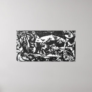 Impressão Em Tela J. P. - NÚMERO 14 - 1951 - Aromas pretos -