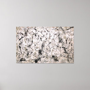 Impressão Em Tela J. P. - Número 28 - 1950 - Pintura de ação -