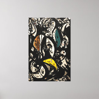 Impressão Em Tela J. P. - NÚMERO 2 - 1951 - Aromas pretos -