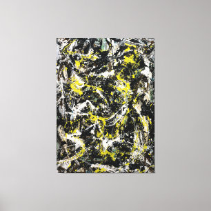 Impressão Em Tela J. P. - NÚMERO 5 - 1950 - Pintura -