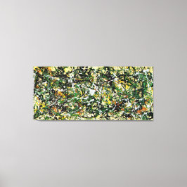 Impressão Em Tela J. P. - Número 8 - 1949 - Pintura de ação -