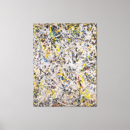 Impressão Em Tela J. P. - Número 9 - 1949 - Pintura de ação -