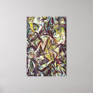 Impressão Em Tela J. P. - RAINHA ATRIBULADA - 1945 - Abstrato -