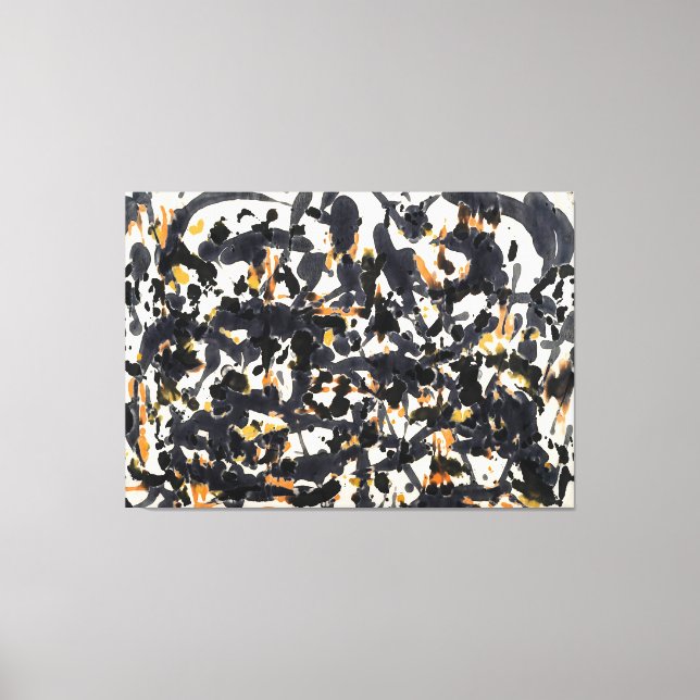 Impressão Em Tela J. P. - UNTITLED - c. 1951 - Abstrato - (Frente)