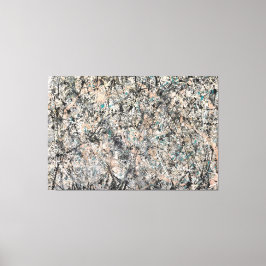 Impressão Em Tela J. Pollock - Número 1 - NÉVOA LAVANDA - 1950 -