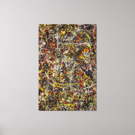 Impressão Em Tela J. Pollock - Número 5 - 1948 - Pintura gestual -