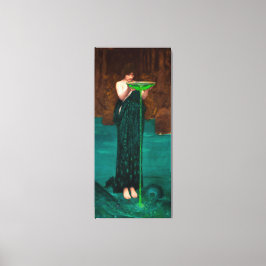 IMPRESSÃO EM TELA J. W. WATERHOUSE - CIRCE INVIDIOSA - 1892 -