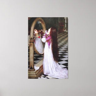 IMPRESSÃO EM TELA J. W. WATERHOUSE - MARIANA NO SUL - 1897 -