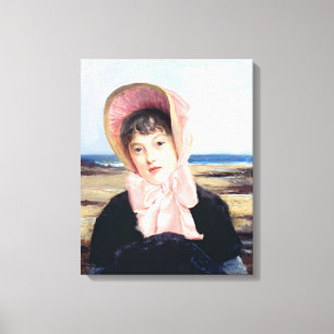 Impressão Em Tela Jacques-Emile Blanche's The Pink Capeline (1883)