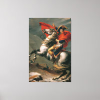 Jacques-Louis David - Napoleão atravessando os Alp