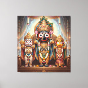 Impressão Em Tela Jagannath