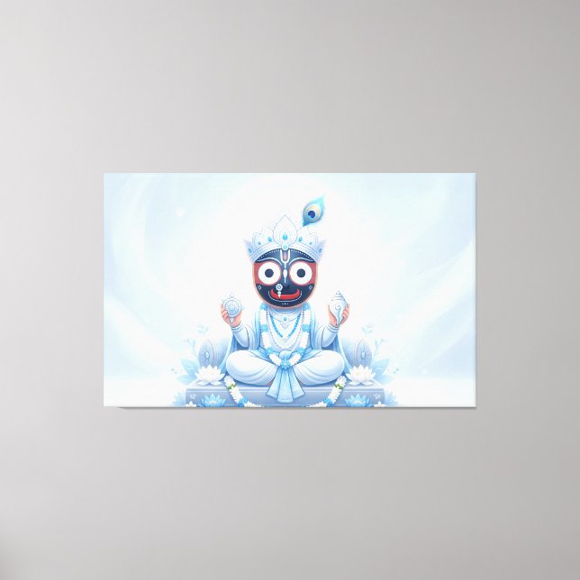 Impressão Em Tela Jagannath (Frente)