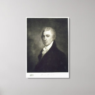 Impressão Em Tela James Monroe, 5 dos Estados Unidos