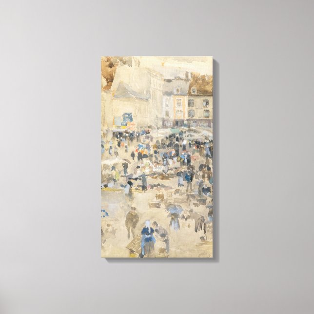 Impressão Em Tela James Whistler - Noite: Chelsea (Frente)