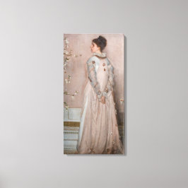 Impressão Em Tela James Whistler - Sinfonia em Cor de Carne e Rosa