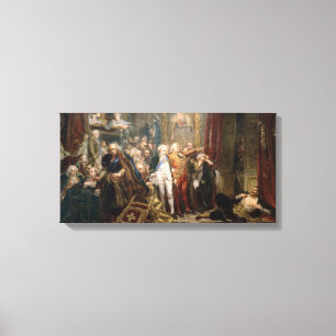 Impressão Em Tela Jan Matejko Rejtan, ou a queda do Polônia