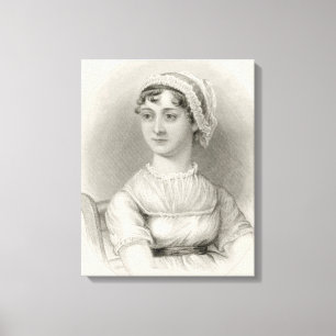 Impressão Em Tela Jane Austen Retrait
