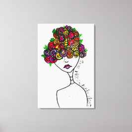 Impressão Em Tela Jane se esconde na visão simples