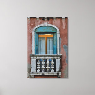 Impressão Em Tela Janela Em Veneza