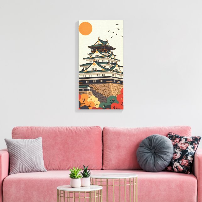 Impressão Em Tela Japan Iga Ueno Castle (Insitu(Sala de estar))