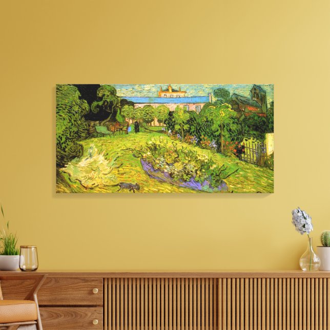 Impressão Em Tela Jardim de Daubigny por Vincent van Gogh, Le Jardin (Insitu(Sala de estar))