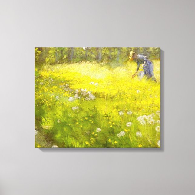 Impressão Em Tela Jardim de Kroyer em Skagen (Frente)