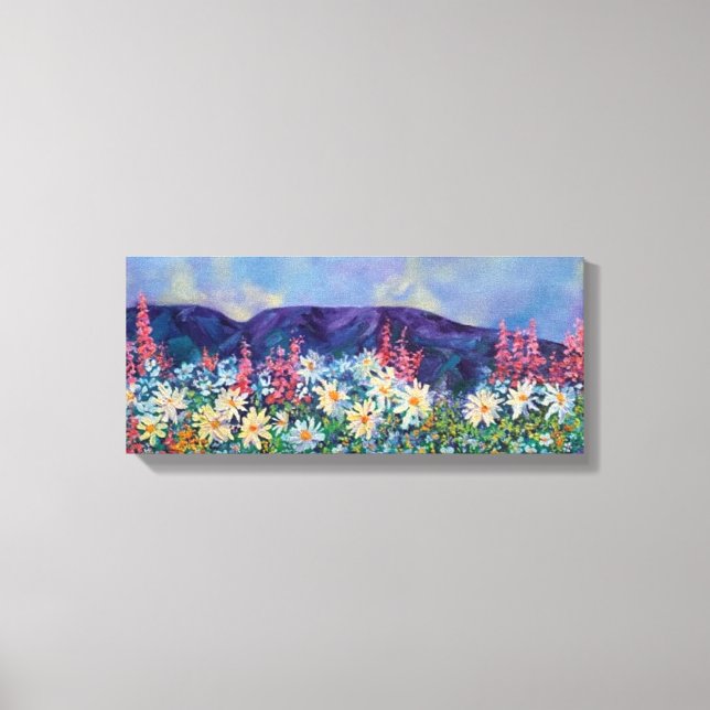 Impressão Em Tela Jardim de Tisha (Frente)