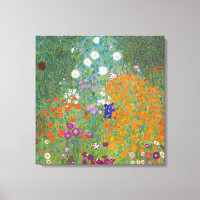 Jardim Flor (por Gustav Klimt)