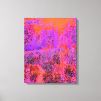 Jardim Impressionista Laranja Trippy Magenta