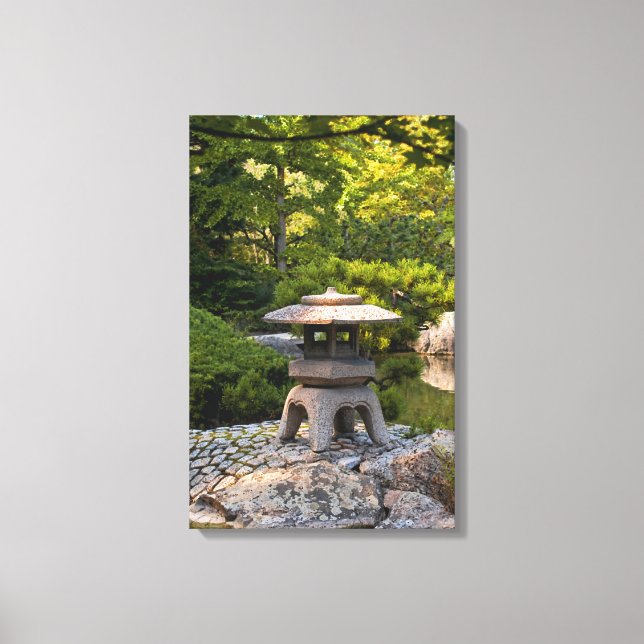 Impressão Em Tela Jardim Japonês (Frente)