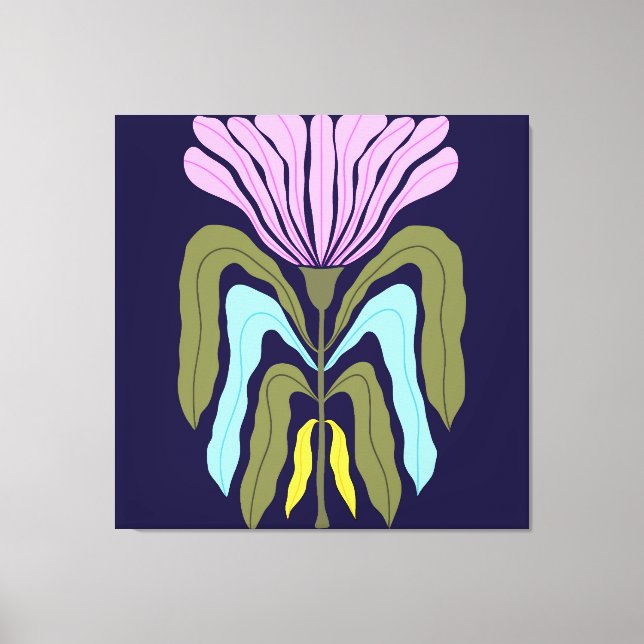 Impressão Em Tela Jardim Whimsical (Frente)