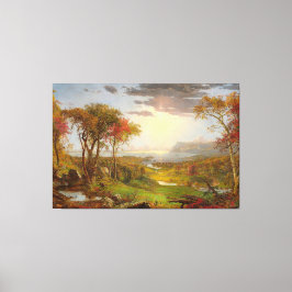 Impressão Em Tela JASPER F. CROPSEY Autumn No Rio Hudson 1860-