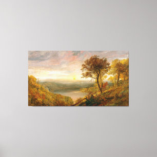 Impressão Em Tela JASPER FRANCIS CROPSEY - Lago Greenwood - 1870 -