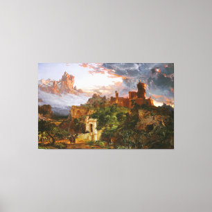 IMPRESSÃO EM TELA JASPER FRANCIS CROPSEY - O ESPÍRITO DA GUERRA - 18