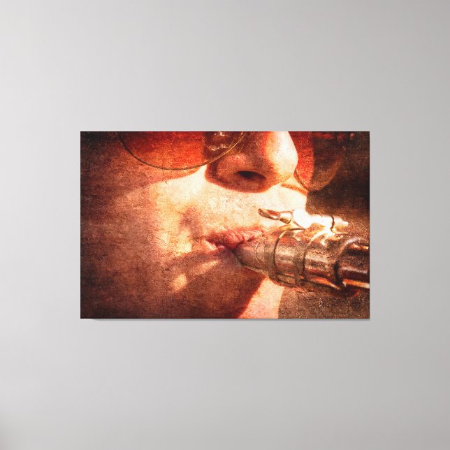 Impressão Em Tela Jazzy (Frente)