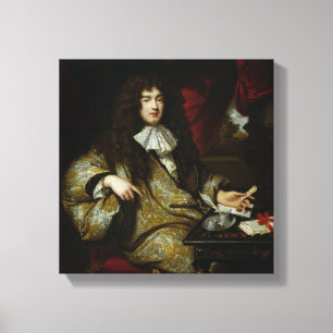 Impressão Em Tela Jean-Baptiste Colbert Marquês de Seignelay