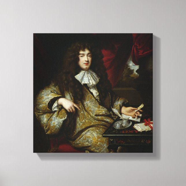 Impressão Em Tela Jean-Baptiste Colbert Marquis de Seignelay (Frente)