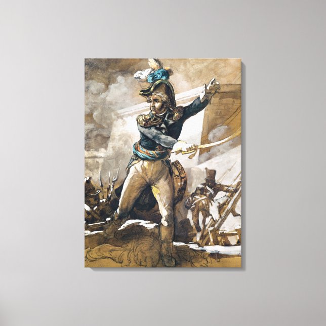 Impressão Em Tela Jean Baptiste Kleber (Frente)